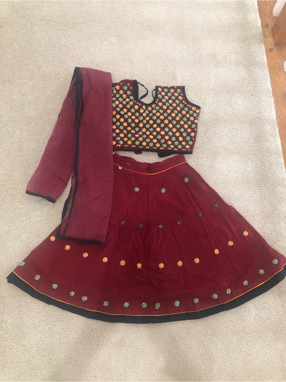 Navratri chaniya choli - 18-36 months  old